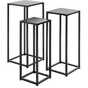 HAKU Möbel Pflanzenständer-Set Metall schwarz HAKU Möbel Pflanzenständer-Set Metall schwarz von HAKU Möbel