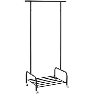 HAKU Möbel Rollgarderobe 20503 schwarz Metall 93,0 x 175,0 cm HAKU Möbel Rollgarderobe 20503 schwarz Metall 93,0 x 175,0 cm von HAKU Möbel