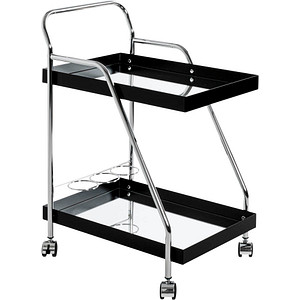 HAKU Möbel Servierwagen schwarz 62,0 x 46,0 x 84,0 cm HAKU Möbel Servierwagen schwarz 62,0 x 46,0 x 84,0 cm von HAKU Möbel