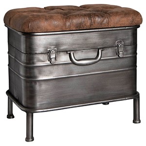 HAKU Möbel Sitzbank 13811 anthrazit, braun Metall 51,0 cm HAKU Möbel Sitzbank 13811 anthrazit, braun Metall 51,0 cm von HAKU Möbel
