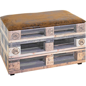 HAKU Möbel Sitztruhe 25970 Motiv Palette 1 Holz 65,0 cm von HAKU Möbel