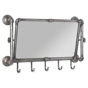 HAKU Möbel Wandgarderobe 13815 anthrazit Metall 5 Haken 75,0 x 45,0 cm HAKU Möbel Wandgarderobe 13815 anthrazit Metall 5 Haken 75,0 x 45,0 cm von HAKU Möbel