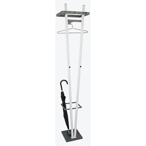 HAKU Möbel Wandgarderobe 14367 weiß Metall 5 Haken 34,0 x 183,0 cm HAKU Möbel Wandgarderobe 14367 weiß Metall 5 Haken 34,0 x 183,0 cm von HAKU Möbel