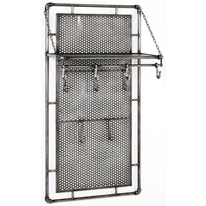 HAKU Möbel Wandgarderobe 15889 anthrazit Metall 9 Haken 60,0 x 120,0 cm HAKU Möbel Wandgarderobe 15889 anthrazit Metall 9 Haken 60,0 x 120,0 cm von HAKU Möbel