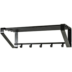 HAKU Möbel Wandgarderobe 32502 schwarz Metall 5 Haken 65,0 x 20,0 cm HAKU Möbel Wandgarderobe 32502 schwarz Metall 5 Haken 65,0 x 20,0 cm von HAKU Möbel
