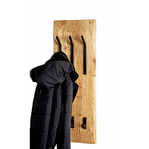 HAKU Möbel Wandgarderobe 52976 akazie Holz 6 Haken 36,0 x 100,0 cm HAKU Möbel Wandgarderobe 52976 akazie Holz 6 Haken 36,0 x 100,0 cm von HAKU Möbel
