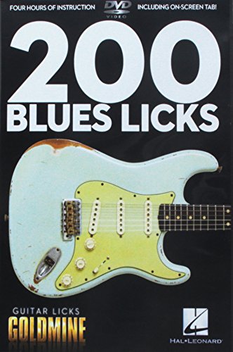 Goldmine 200 Blues Licks Gtr DVD [UK Import] von HAL LEONARD CORPORATION