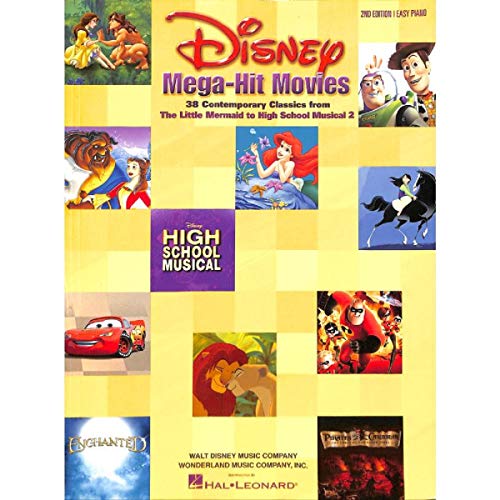 Disney Mega-Hit Movies. Für Klavier von HAL LEONARD