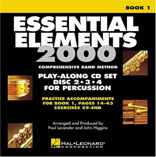 Essential Elements 2000 Book 1 - Percussion - CD von HAL LEONARD