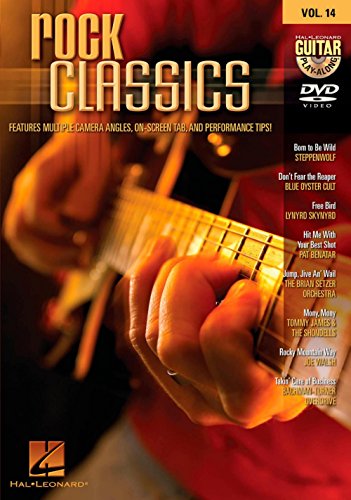Guitar Play-Along Dvd Volume 14: Rock Classics von HAL LEONARD