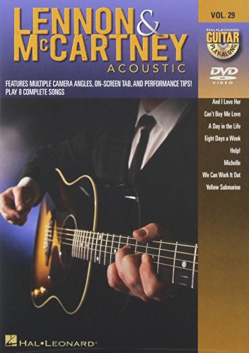 Guitar Play-Along Dvd Volume 29: Lennon & Mccartney Acoustic [UK Import] von HAL LEONARD