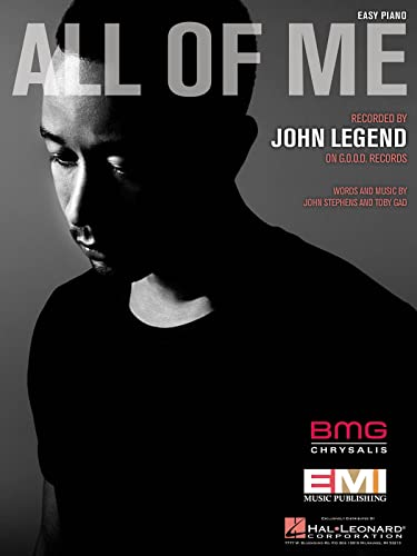 John Legend-All of Me-Easy Piano-BOOK von Hal Leonard Europe
