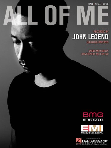 John Legend: All Of Me (PVG). Für Klavier, Gesang & Gitarre von HAL LEONARD