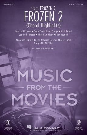 Kristen Anderson-Lopez,Robert Lopez-Frozen 2 (Choral Highlights)-ShowTrax CD-CD von HAL LEONARD