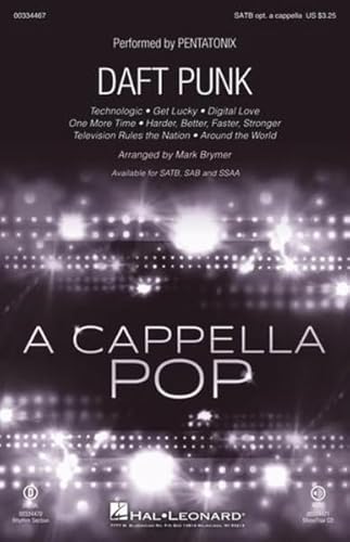 Pentatonix-Daft Punk-ShowTrax CD-CD Pentatonix-Daft Punk-ShowTrax CD-CD von HAL LEONARD
