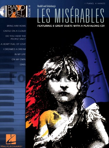 Piano Play-Along Volume 14: Les Misérables (Book & CD). Für Klavier vierhändig, Klavier von HAL LEONARD