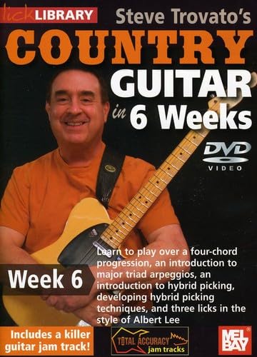 Steve Trovato's Country Guitar in 6 Weeks - Gitarre - DVD von HAL LEONARD