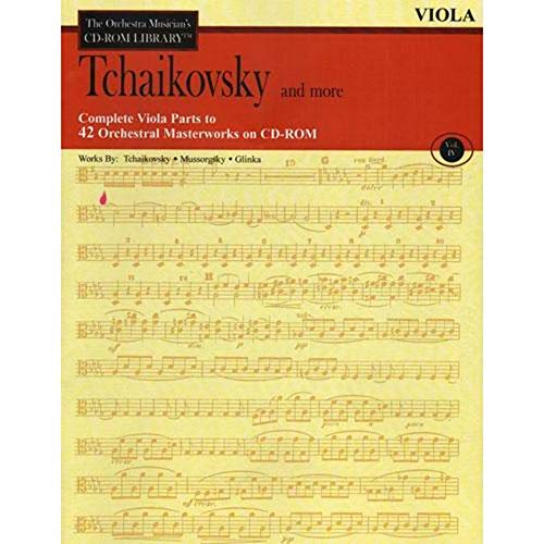 Tchaikovsky and More - Volume 4 CD ROM The Orchestra Musician's CD-ROM Library - Viola Tchaikovsky and More - Volume 4 CD ROM The Orchestra Musician's CD-ROM Library - Viola von HAL LEONARD