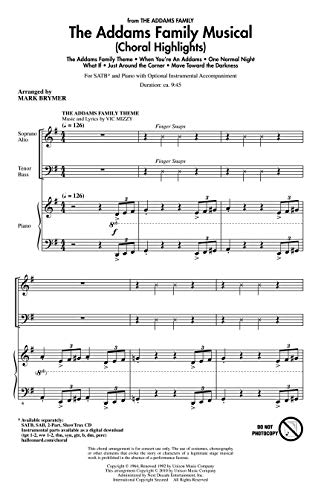 The Addams Family Musical - Choir - CD The Addams Family Musical - Choir - CD von HAL LEONARD