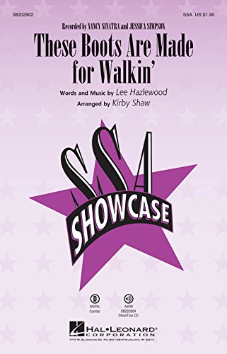 These Boots Are Made for Walkin' - ShowTrax CD von HAL LEONARD