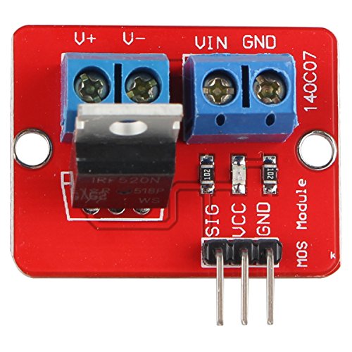 HALJIA MOS FET MOSFET-Treibermodul Kompatibel mit Arduino Raspberry Pi ARM MCU von HALJIA