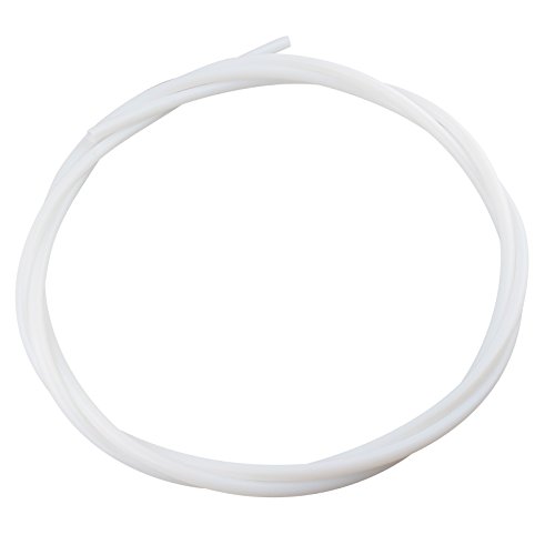 HALJIA PTFE Schlauch Bowden PTFE Teflon Tube 1,8m Teflonschlauch Zubehör innendurchmesser 4,0 mm Außendurchmesser 6,0 mm für 3mm Filament Kompatibel mit 3D Drucker RepRap Rostock Kosselr von HALJIA