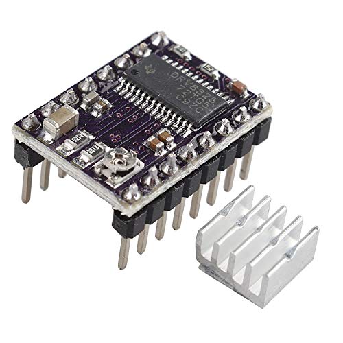 HALJIA Stepstick DRV8825 Treiber für Stepper Motor Driver Carrier RepRap 4-lagige PCB mit Kühlkörper Kompatibel mit 3D-Drucker RepRap RP A4988 von HALJIA