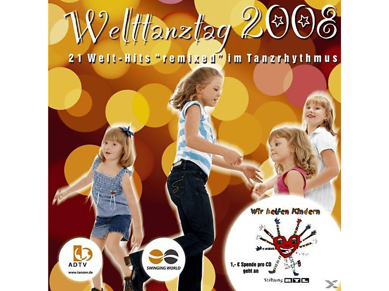 VARIOUS - Welttanztag 2008-21 Welt-Hits Remixed Im Tanzrhythmus (CD) von HALLEN REC