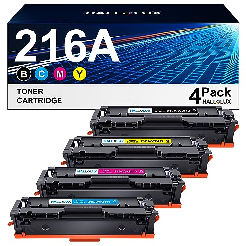 HALLOLUX 216A Toner Set Kompatibel für HP 216A W2410A von HALLOLUX