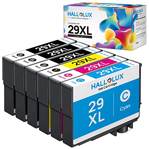 Multipack 29XL Druckerpatronen XP-342 XP-352 Patronen für Epson 29 XL 29XL Patronen, für Epson Expression Home XP-352 XP-235 XP-245 XP-322 XP-335 XP-442 XP-452 XP-455 XP-247 XP-332 XP-255, 6er-Pack Multipack 29XL Druckerpatronen XP-342 XP-352 Patronen für Epson 29 XL 29XL Patronen, für Epson Expression Home XP-352 XP-235 XP-245 XP-322 XP-335 XP-442 XP-452 XP-455 XP-247 XP-332 XP-255, 6er-Pack von HALLOLUX