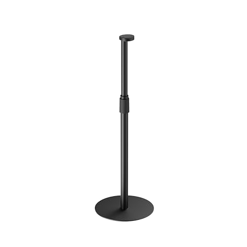HALTERUNGSPROFI Lautsprecher Ständer für Sonos Era 100 und 300, Lautsprecher Ständer mit Kabelmanagement, Höhenverstellbar, 5Kg Tragkraft, schwarz SOB-E1S (Standfuß) von HALTERUNGSPROFI