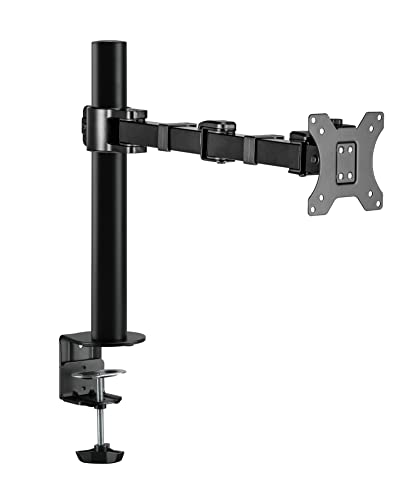 HALTERUNGSPROFI Monitor Tischhalterung für LED LCD Monitore bis 32 Zoll VESA 75x75 100x100 OFFICE-812 von HALTERUNGSPROFI