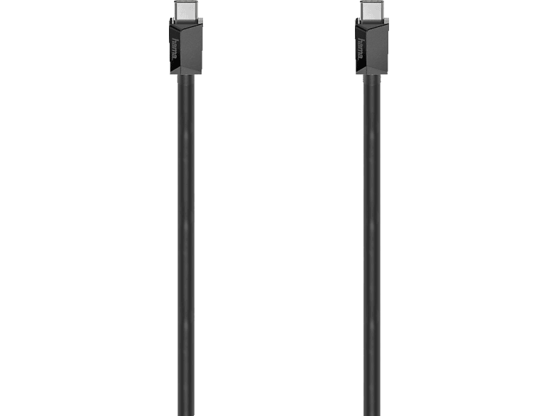 HAMA 0.75 m USB-C Kabel, Schwarz von HAMA