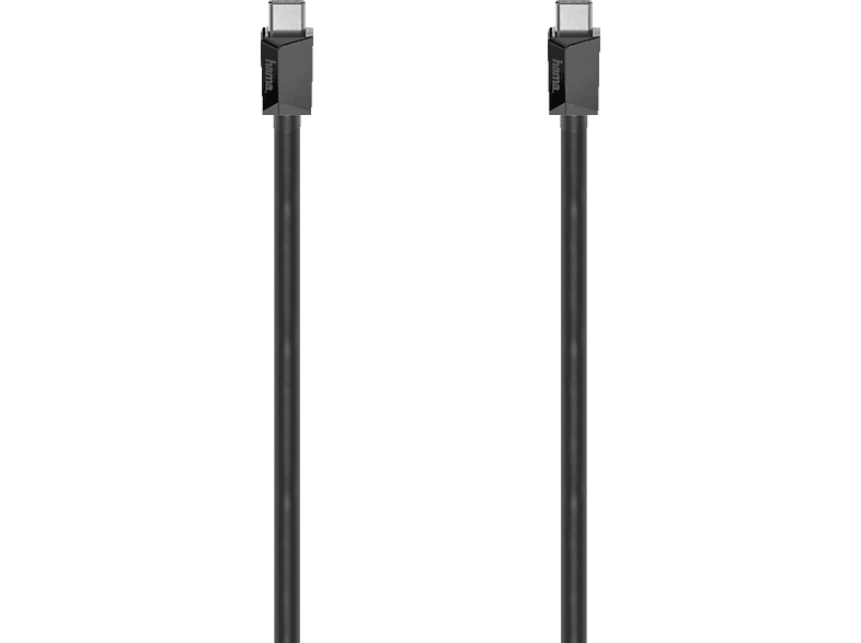 HAMA 1 m Full-Featured USB Typ-C Kabel, Schwarz HAMA 1 m Full-Featured USB Typ-C Kabel, Schwarz von HAMA