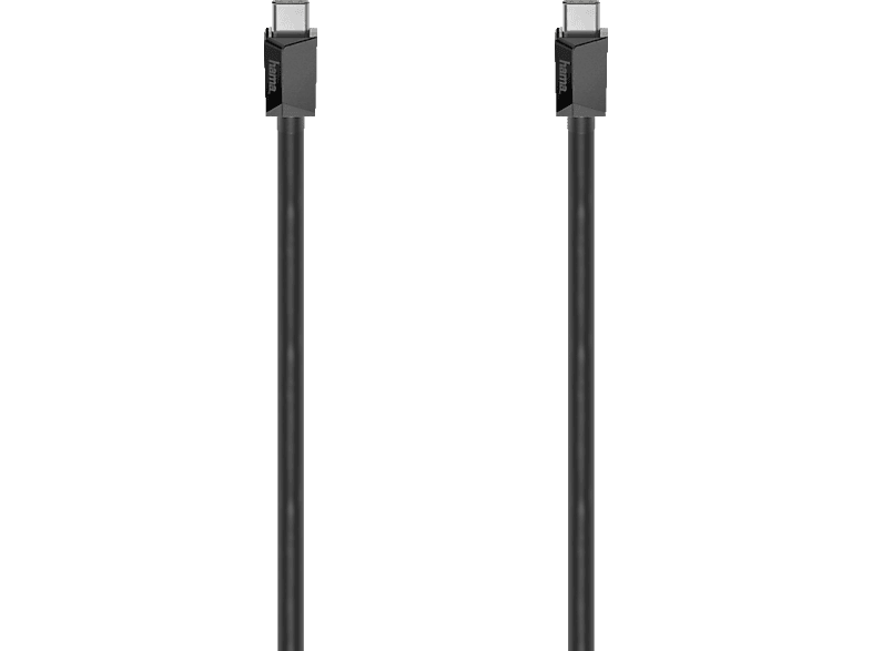 HAMA 1 m Full-Featured USB Typ-C Kabel, Schwarz von HAMA