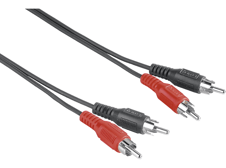 HAMA 2 Cinch-Stecker an Cinch-Stecker, Audiokabel, 5 m HAMA 2 Cinch-Stecker an Cinch-Stecker, Audiokabel, 5 m von HAMA