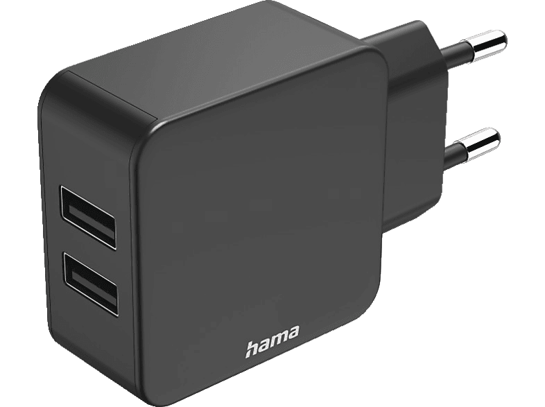 HAMA 2-Fach USB Typ-A Ladegerät von HAMA