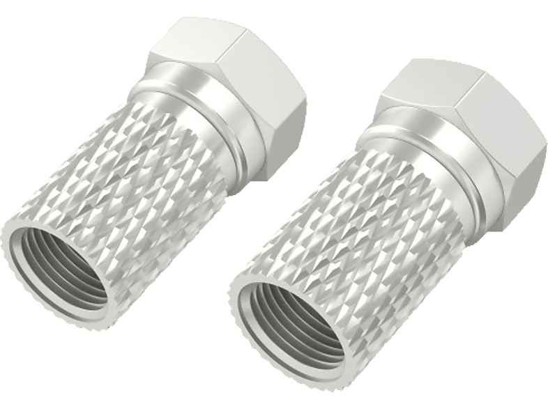 HAMA 2 Stück, 6.8 mm, F-Stecker HAMA 2 Stück, 6.8 mm, F-Stecker von HAMA