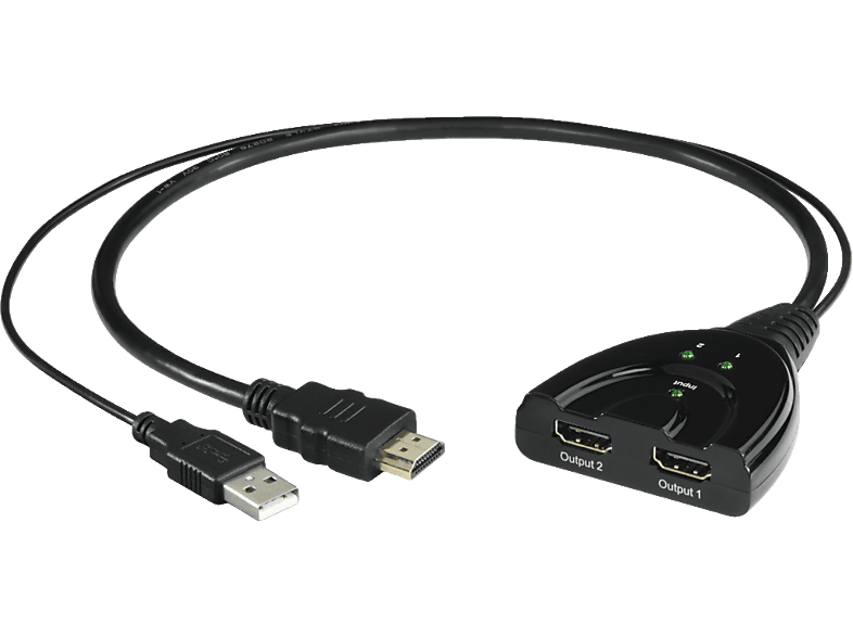 HAMA 2-fach HDMI Verteiler von HAMA