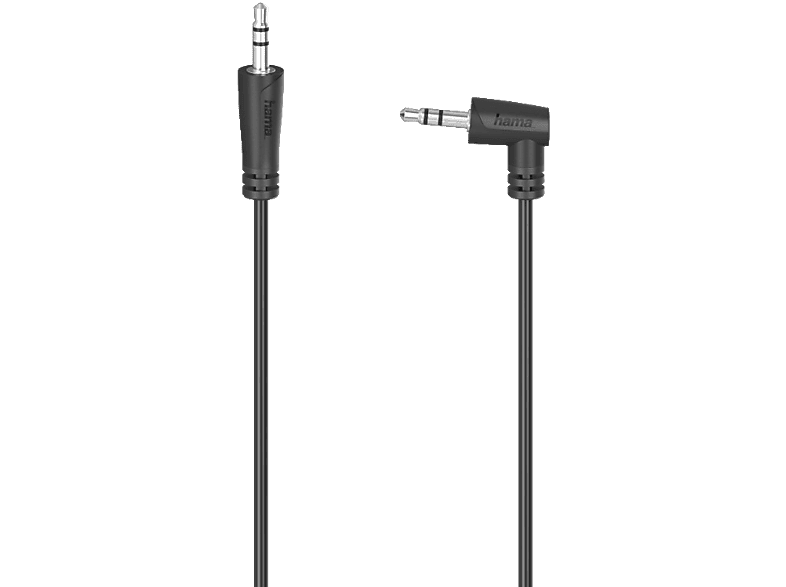 HAMA 3.5-mm-Klinken-Stecker 90° auf 3.5-mm-Klinken-Stecker, Audiokabel, 1,5 m HAMA 3.5-mm-Klinken-Stecker 90° auf 3.5-mm-Klinken-Stecker, Audiokabel, 1,5 m von HAMA