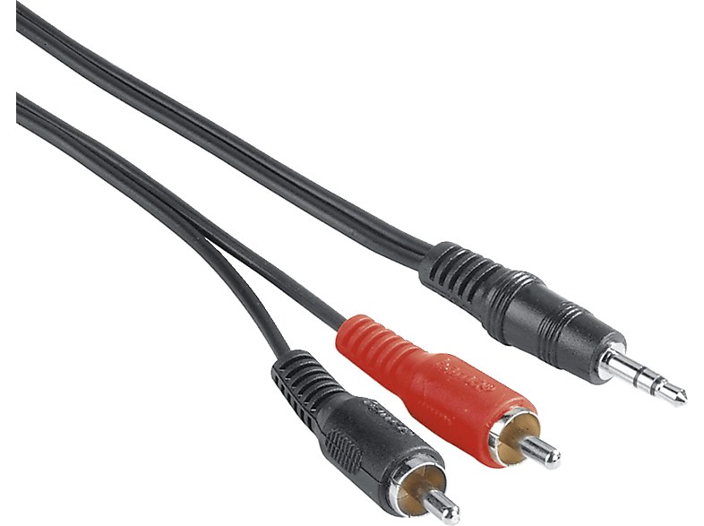 HAMA 3.5-mm-Klinken-Stecker auf 2x Cinch-Stecker, Audiokabel, 5 m HAMA 3.5-mm-Klinken-Stecker auf 2x Cinch-Stecker, Audiokabel, 5 m von HAMA