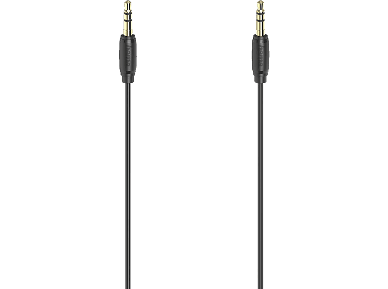 HAMA 3.5-mm-Klinken-Stecker auf 3.5-mm-Klinken-Stecker, Audio-Kabel, 5 m von HAMA