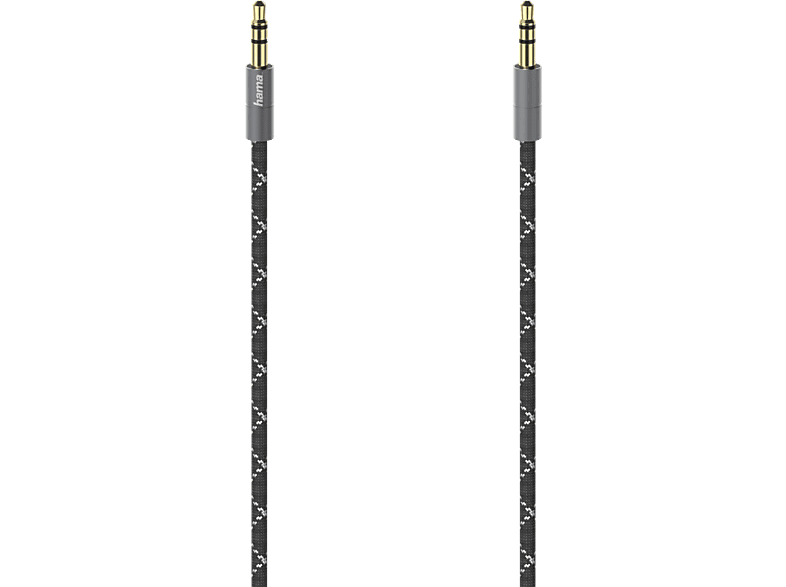 HAMA 3.5-mm-Klinken-Stecker auf Stecker, Kabel, 0,75 m von HAMA
