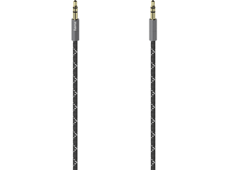 HAMA 3.5-mm-Klinken-Stecker auf Stecker, Kabel, 1,5 m von HAMA