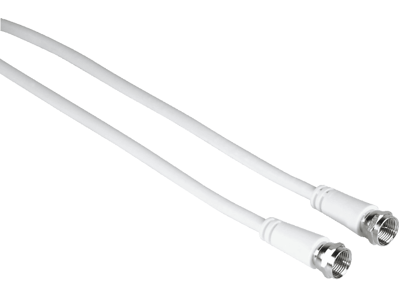 HAMA 75 dB, 1.5 m F-Stecker an SAT-Anschlusskabel von HAMA