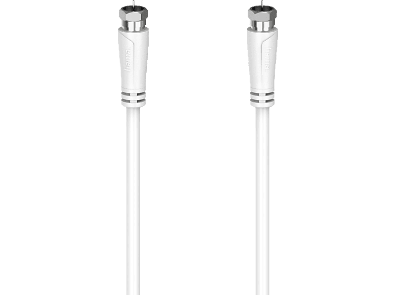 HAMA 90 dB, 1.5 m F-Stecker auf SAT-Anschlusskabel von HAMA