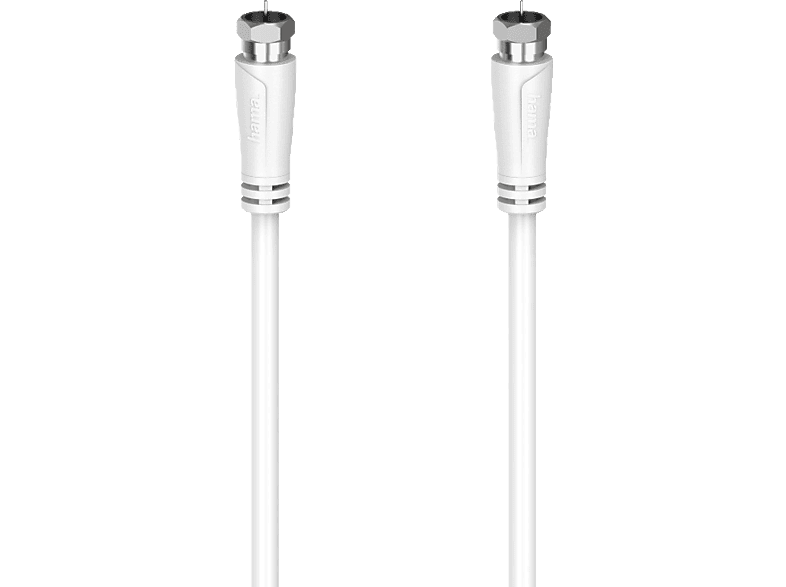 HAMA 90 dB, 3 m F-Stecker auf SAT-Anschlusskabel von HAMA