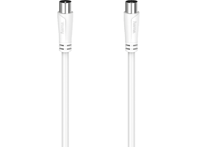 HAMA 90 dB, 3 m Koax-Stecker auf Koax-Kupplung Antennen-Kabel HAMA 90 dB, 3 m Koax-Stecker auf Koax-Kupplung Antennen-Kabel von HAMA