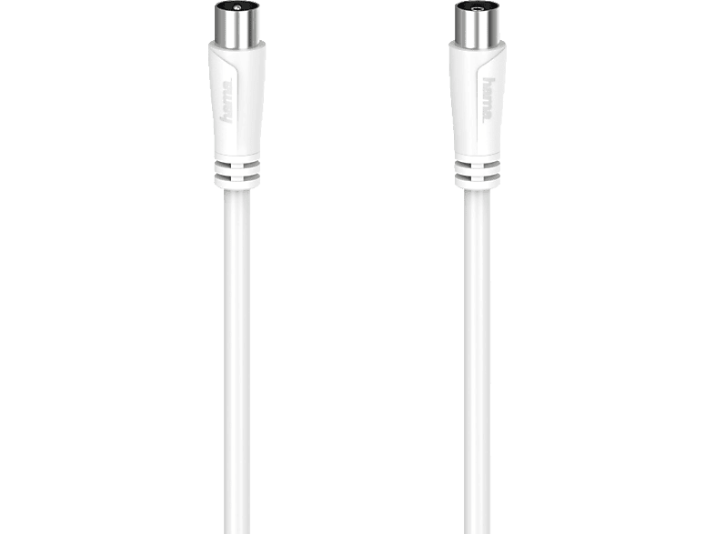 HAMA 90 dB, 5 m Koax-Stecker auf Koax-Kupplung Antennen-Kabel von HAMA