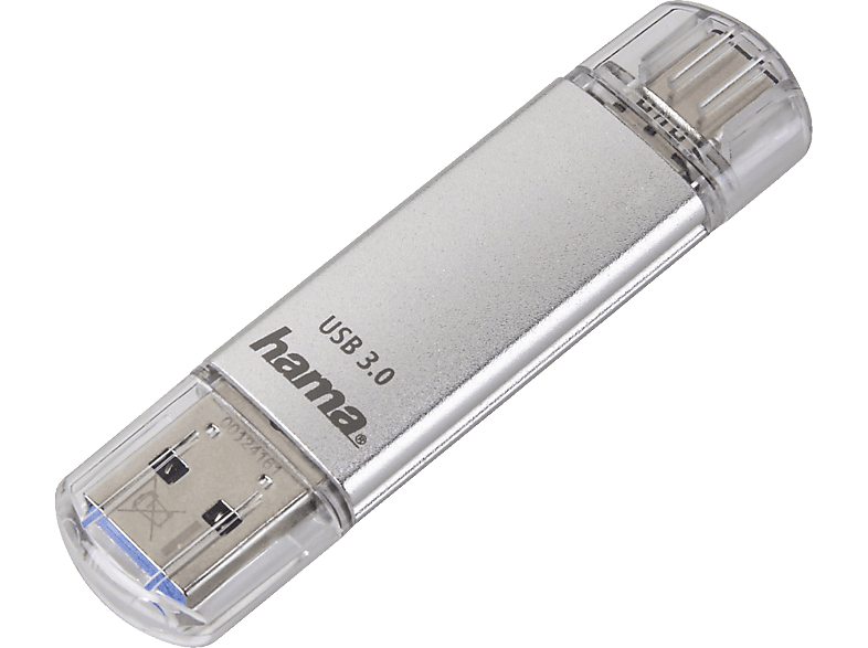 HAMA C-Laeta USB-Stick, 16 GB, 40 MB/s, Silber HAMA C-Laeta USB-Stick, 16 GB, 40 MB/s, Silber von HAMA